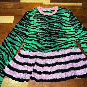 Sweater from H&M zebra print